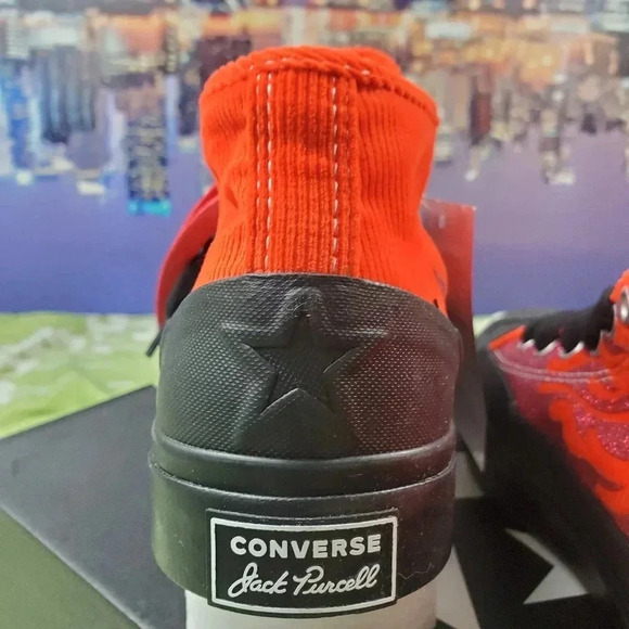 Converse women jack purcell chukk cherry 🍒 - Picture 8 of 13